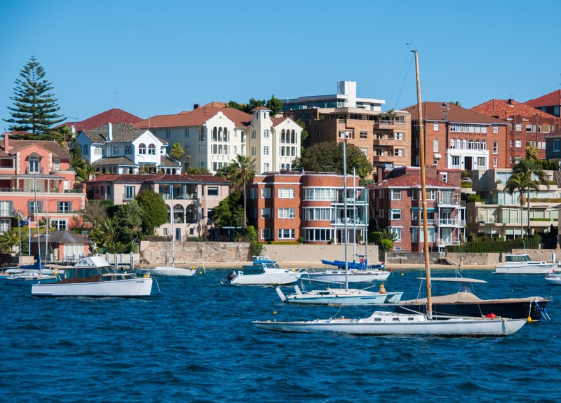 Aging apartment building in Sydney with development potential